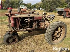 1938 Farmall F20 2WD Tractor W/Electric Start 