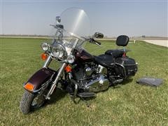 2007 Harley Davidson Heritage Softail Motorcycle 
