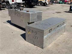 2014 Aluminum Diesel Transfer Tank & Toolbox 