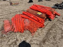 Orange Plastic Barrier Fence 