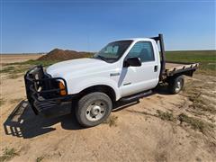 2006 Ford F250 4x4 Flatbed Pickup 