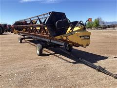 2005 New Holland 72C Header W/Trailer 