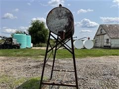 100-Gallon Fuel Storage Tank On Stand 