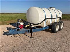 1000-Gal T/A Liquid Tender Trailer 