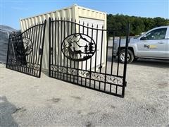 Greatbear 20' Bi-Parting Wrought Iron Gate 