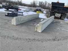 Concrete Sills For Cattle Guard 