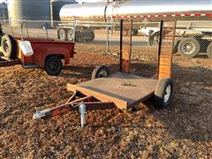 Shop Built Flatbed Trailer 