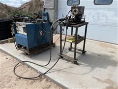 Miller Constant Potential DC Welding Machine & Remote Wire Feed 