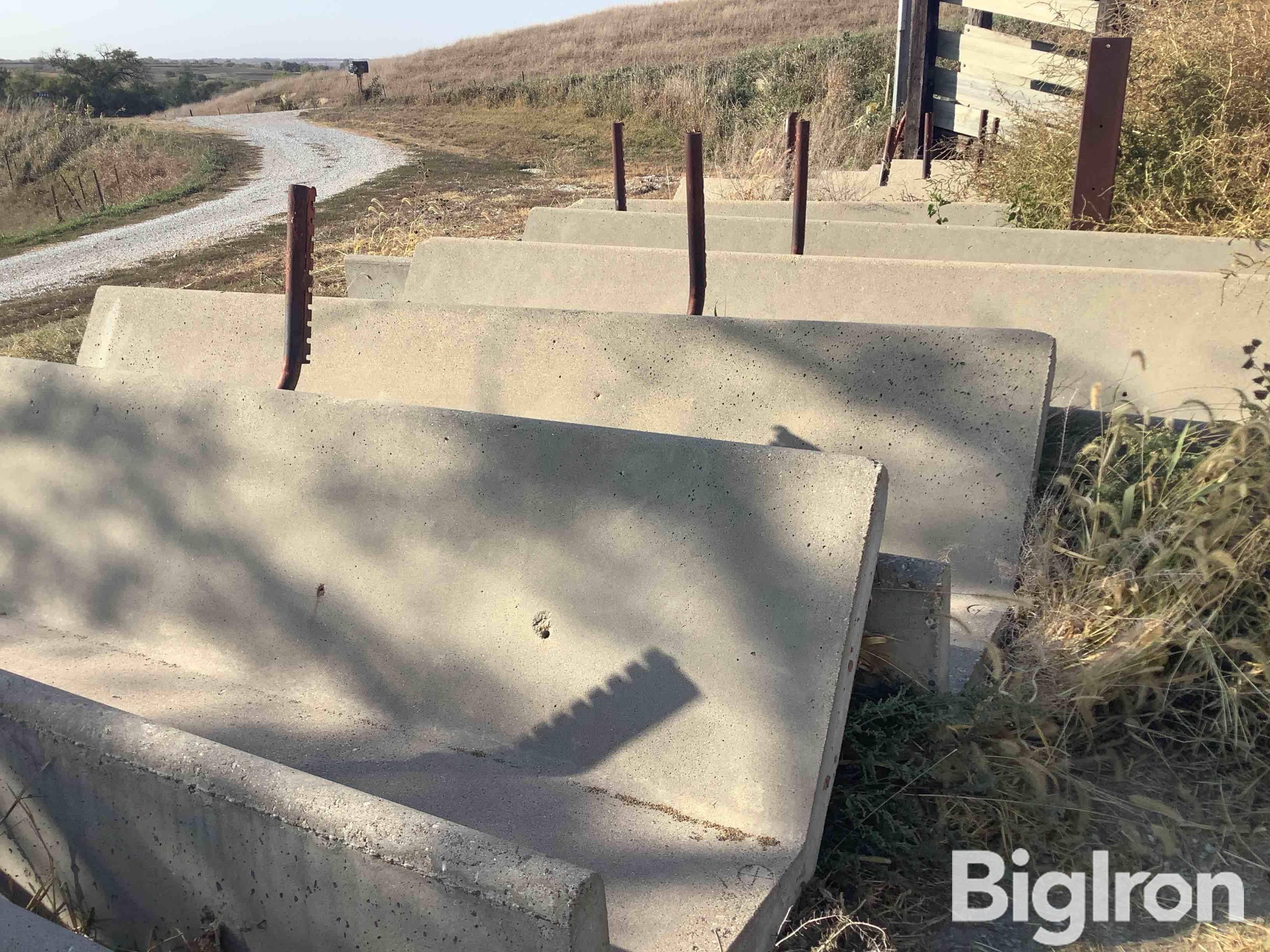 Fence Line Feed Bunks 