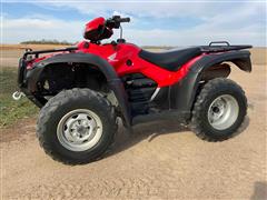 2013 Honda Rubicon TRX500FPA 4x4 ATV 