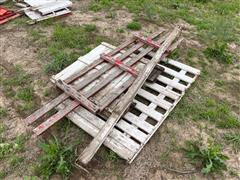 Wooden Truck Bed Side Rails 