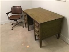 Office Desk & Chair 