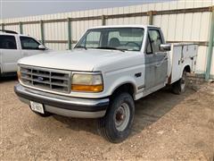 1995 Ford F250 4x4 Utility Truck 