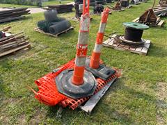 Traffic Cones & Fence 