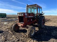 1976 International 1066 Black Stripe 2WD Tractor 