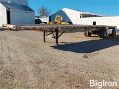 1995 Chaparral 48' Spread Axle Aluminum Flatbed Trailer 