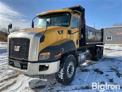 2014 Caterpillar CT660S SBA 6x4 T/A Dump Truck 