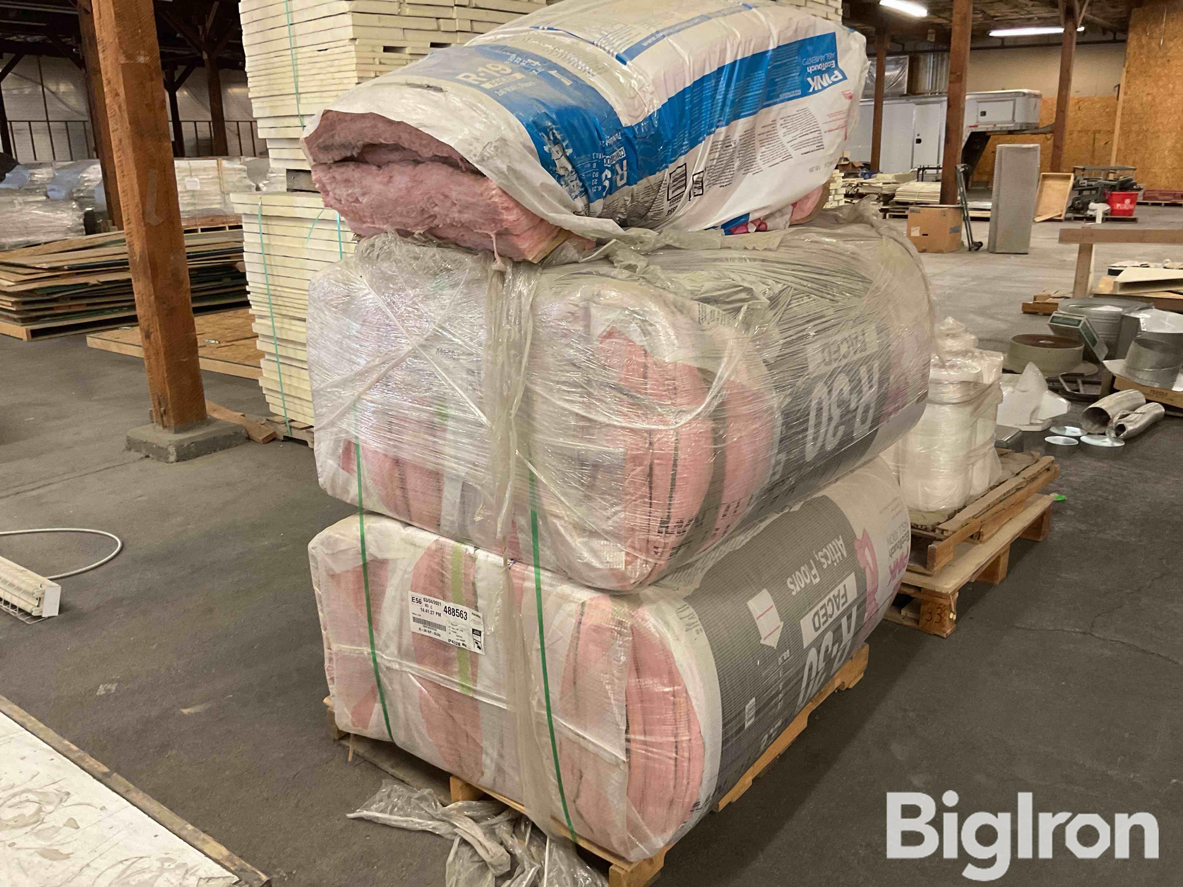 Owens Corning R-30 Pink Eco-Touch Faced Insulation 