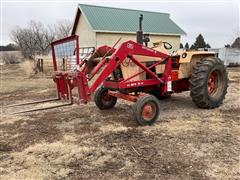 1971 Case 870 Agri King 2WD Tractor W/Loader 