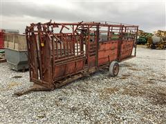 Cattle Catch Squeeze Chute & Alley 