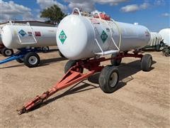 Anhydrous Tank On Running Gear 