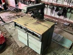 Craftsman Electric 10” Radial Table Saw 
