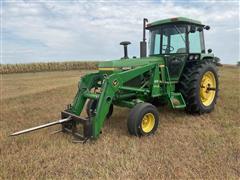 1978 John Deere 4040 2WD Tractor W/quick Attach Loader 