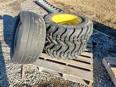 Skid Steer/Backhoe Loader Tires & Wheels 