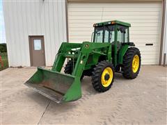 1998 John Deere 5410 MFWD Tractor W/540 Loader 