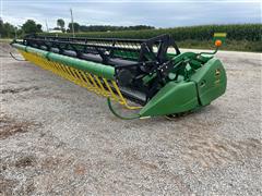 2012 John Deere 630F HydraFlex Platform Header W/Crary Wind System 