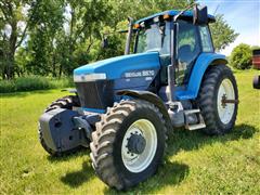 1997 New Holland 8670 MFWD Tractor 