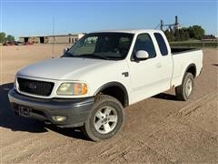 2002 Ford F150XLT 4x4 Extended Cab Pickup 