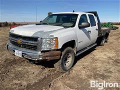 2009 Chevrolet 3500HD 4X4 Flatbed Pickup 