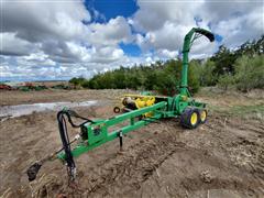 John Deere 3975 Pull-Type Forage Harvester W/Pickup Header 