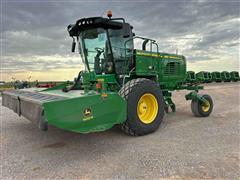 2021 John Deere W260 Self-Propelled Windrower 