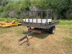 Pickup Box Flatbed Trailer 