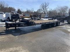 2012 Eager Beaver 20XPT 20 Ton T/A Flatbed Trailer 
