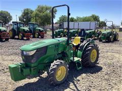 2018 John Deere 5075GL MFWD Orchard Tractor 