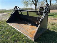 8' Clamshell Bucket Skid Steer Attachment 