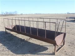 Shop Built Livestock Feed Bunk 