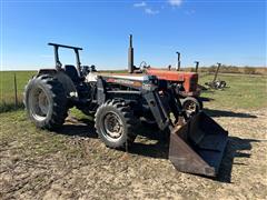 1987 White 2-75 MFWD Tractor W/Loader 