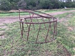 Homemade Round Bale Feeder 