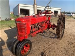 1939 International H 2WD Tractor 