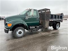 2001 Ford F650 XL Super Duty Dump Truck 