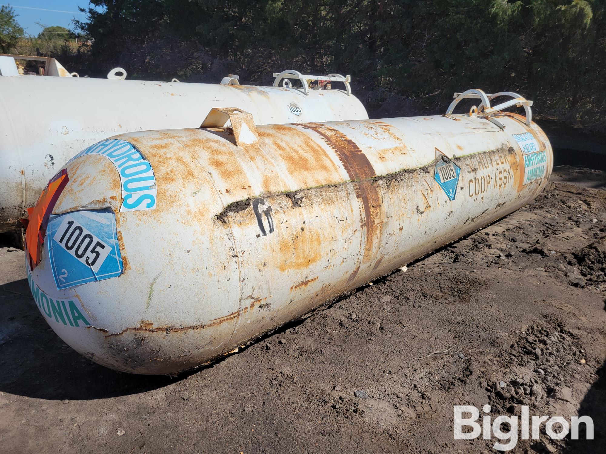 De-Commissioned Anhydrous Tank 