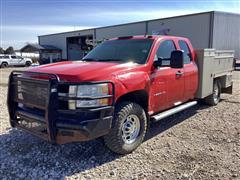 2009 Chevrolet 2500 HD 4x4 Extended Cab Service Pickup 