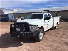 2016 RAM 3500 4x4 Crew Cab Utility Truck 