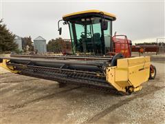 2002 New Holland HW320 Self-Propelled Windrower 