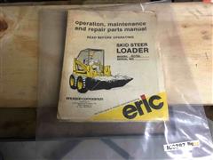 Ericson 4058 Skid Steer Loader Operators Manual 