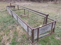 20' Pipe Hay Feeder 